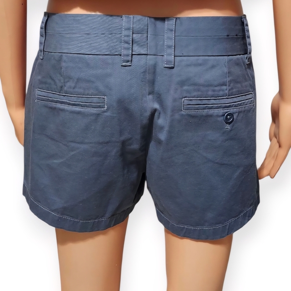 J. Crew High Waist Navy Shorts - Picture 4 of 5